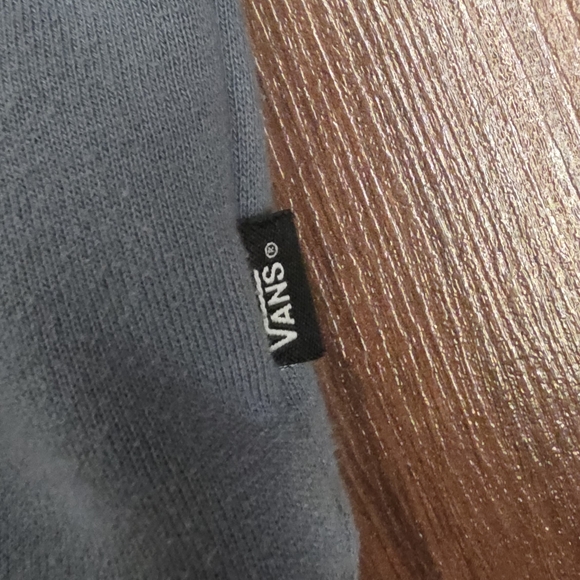 Vans X MOCA Judy Baca Hoodie Slate Blue Medium EUC - Picture 6 of 10